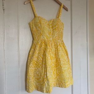 Lilly Pulitzer Yellow Sundress